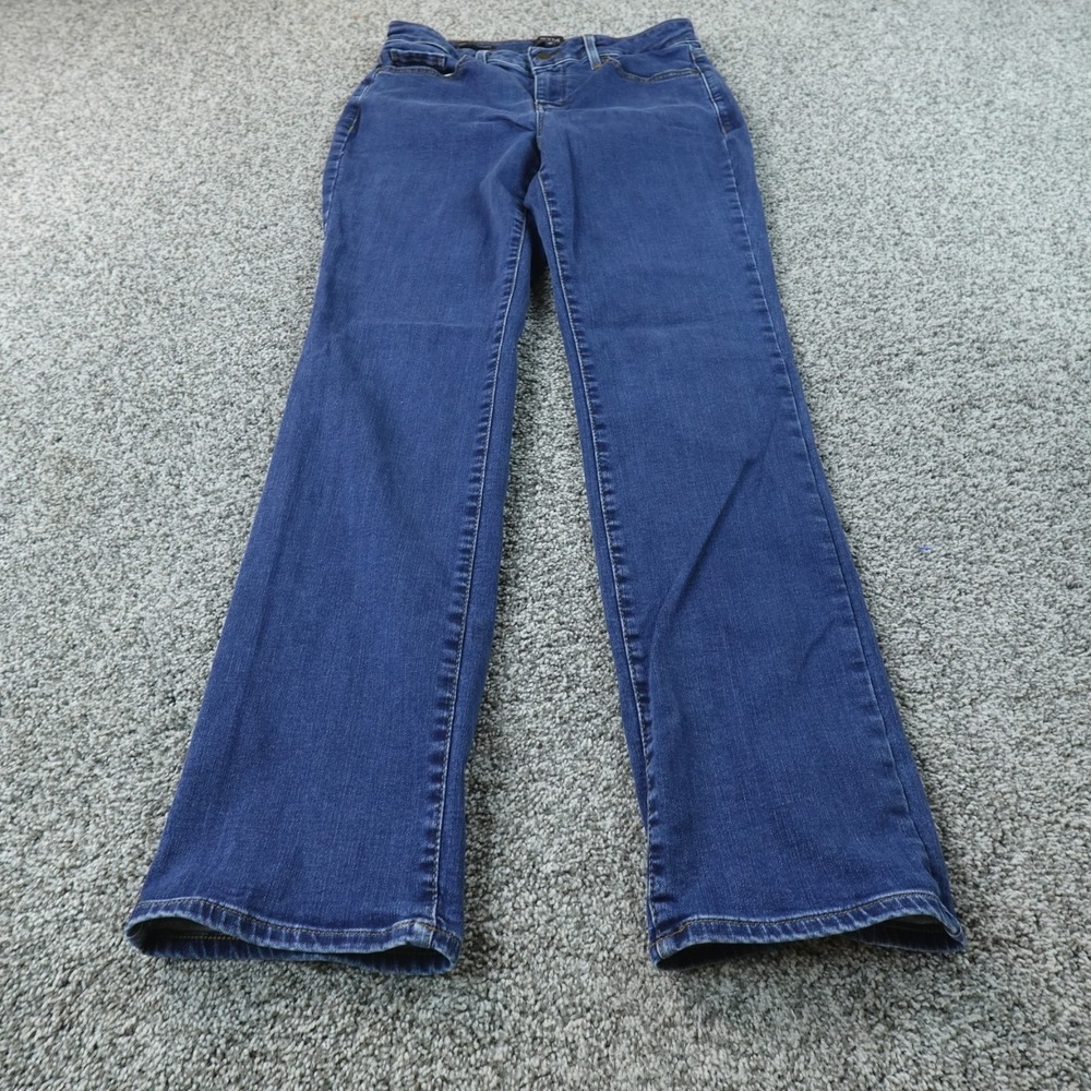NYDJ Marilyn Straight Leg, no distressing or whiskering!